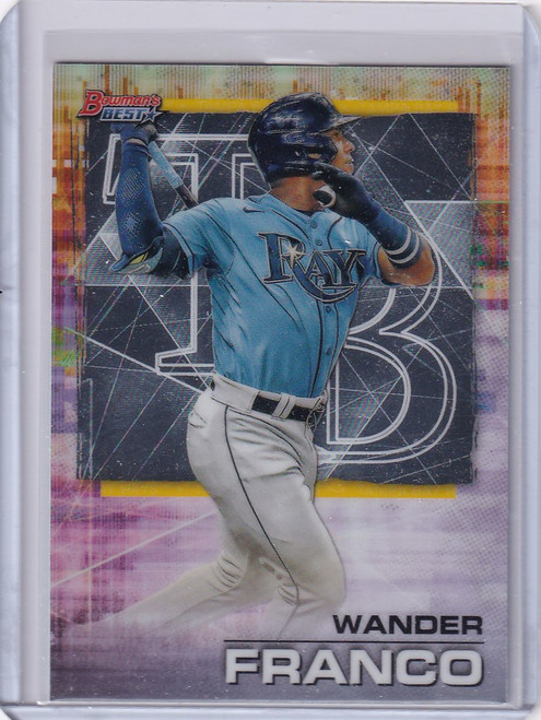 2021 Topps Bowmans Best Refractor #50 Wander Franco Tampa Bay Rays