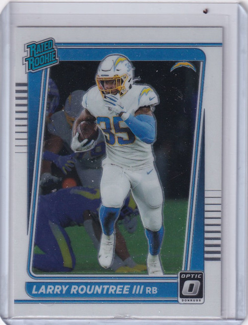 2021 Donruss Optic #256 Larry Rountree Los Angeles Chargers
