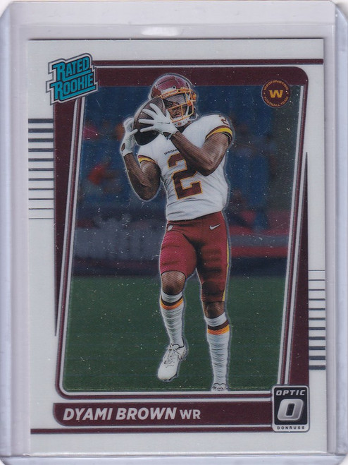 2021 Donruss Optic #223 Dyami Brown Washington Commanders