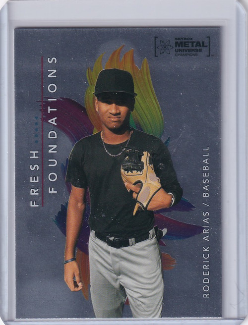 2022 Skybox Metal Universe Champions Fresh Foundation FF45 Roderick Arias