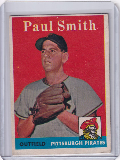 1958 Topps #269 Paul Smith - Pittsburgh Pirates