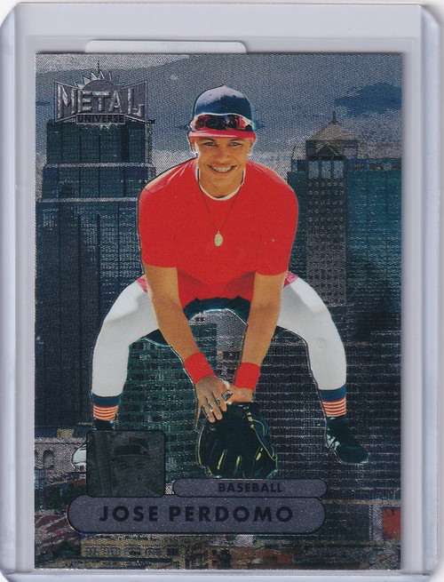 2022 Skybox Metal Universe Champions 1997-98 Retro RMUC-44 Jose Perdomo