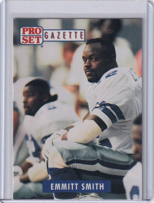 1991 Proset #1 Emmitt Smith Dallas Cowboys