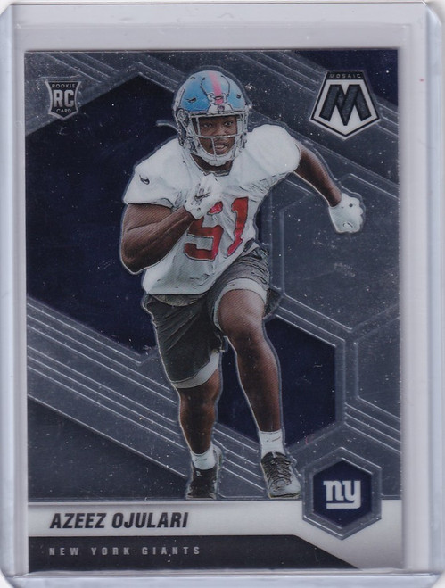 2021 Panini Mosaic #356 Azeez Ojulari New York Giants