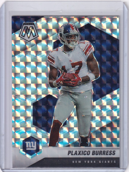 2021 Panini Mosaic Prizm #151 Plaxico Burress New York Giants