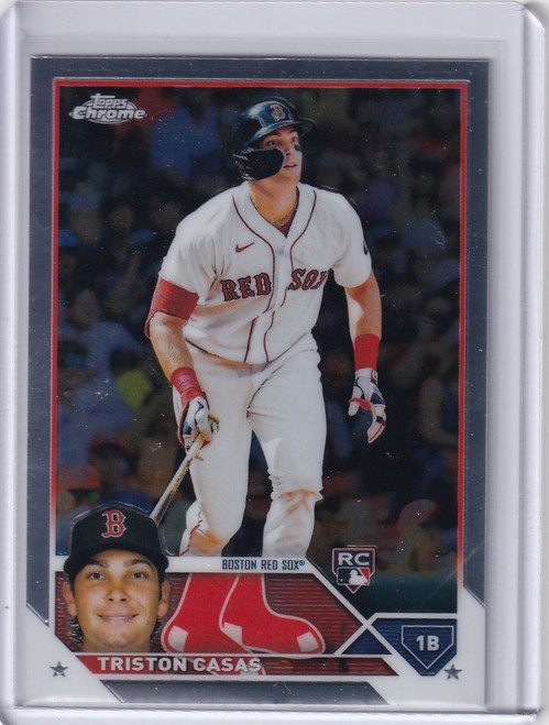 2023 Topps Chrome #174 Triston Casas Boston Red Sox