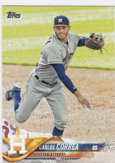 2018 Topps #30 Carlos Correa Houston Astros