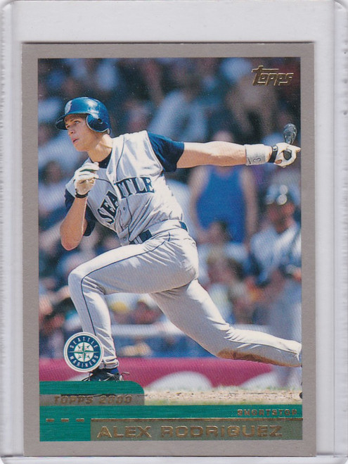 2000 Topps Baseball Alex Rodriguez Seattle Mariners #100