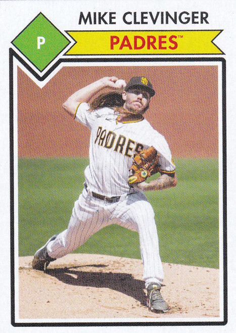 2021 TOPPS 582 MONTGOMERY CLUB SET #15 Mike Clevinger -- Padres