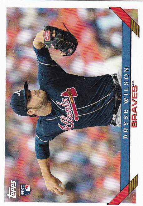 2019 Topps Archives Bryse Wilson RC #269 - Braves