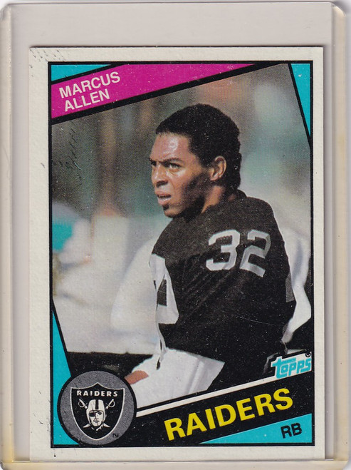 1984 Topps #98 Marcus Allen Oakland Raiders