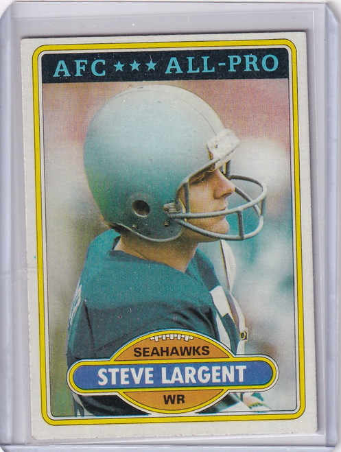 1980 Topps #450 Steve Largent Seattle Seahawks