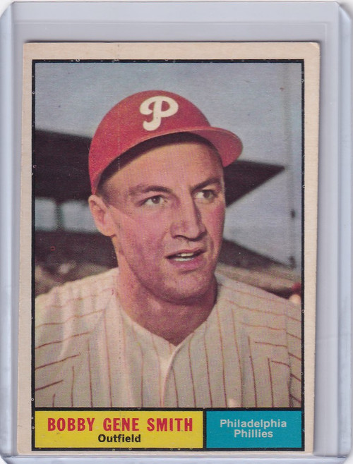 1961 Topps #316 Bobby Gene Smith - Philadelphia Phillies