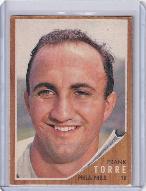 1962 Topps #303 Frank Torre - Philadelphia Phillies