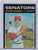 1971 Topps Baseball #261 Darold Knowles - Washington Senators