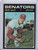 1971 Topps Baseball #283 Dick Such - Washington Senators