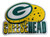 Green Bay Packers Cheesehead 3D Printed Sign – Fan Decor, Game Day Tailgate