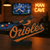 Baltimore Orioles 3D Printed Logo Sign MLB Baseball Fan Cave Wall Art Decor