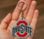Ohio State Buckeyesl Logo Keychain – Fan Gift, Stocking Stuffer