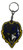 Baltimore Ravens Face Keychain – Fan Gift, Stocking Stuffer