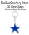 Dallas Cowboys Star Keychain – Fan Gift, Stocking Stuffer