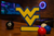 West Virginia Mountaineers Logo Sign | 3D Printed NCAA Football Desk & Wall Display