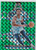 2023-24 MOSAIC #93 JAREN JACKSON JR GREEN REACTIVE- MEMPHIS GRIZZLIES
