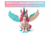 Winged Unicorn Figurine 3D Printed Unicorn Collectible Pastel Fantasy Desk Decor
