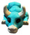 3D Printed Lazy Bull  Figure – Articulated Multi-Color Farm Animal