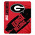 NCAA Georgia Bull Dogs Fleece Throw - Painted Series