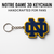Notre Dame ND Logo Keychain – Fan Gift, Stocking Stuffer