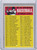 1970 Topps Baseball #542 6th Series Checklist (#547-633 )