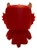 Mini Flame Dragon 3D Printed Figure Cute Red Dragon Toy Fantasy Desk Decor Collectible