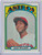 1972 Topps Baseball #20 Don Wilson - Houston Astros