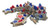 Patriotic Star Dragon Articulated 3D Printed USA Fantasy Fidget Desk Toy Gift
