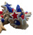 Patriotic Star Dragon Articulated 3D Printed USA Fantasy Fidget Desk Toy Gift