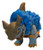 Stonehide Articulated Cave Giant Triceratops Flexi Dino Toy Blue Brown Fantasy