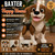 Beagle 3D Printed Articulated Dog Figure Cute Puppy Poseable Desk Decor Gift Collectible