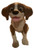 Beagle 3D Printed Articulated Dog Figure Cute Puppy Poseable Desk Decor Gift Collectible