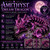 Amethyst Dream Dragon Articulated Fantasy Purple Metallic 3D Printed Collectible