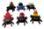 Creepy Crawly Toppers 3D Printed Halloween Spider Set Candy Corn Skull Eyeball