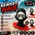 Reaper Wave 3D Printed Grim Reaper Surfer Skeleton Figure Sunglasses