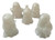Boo Crew Set of 5 Glow in the Dark Ghosts 3D Printed Halloween Decor