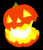 3D Printed Chompin Jack LED Pumpkin Light Halloween Decor w/ Power Cord
