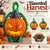 3D Printed Haunted Pumpkin Jack O Lantern Light Up Halloween Decor Rope Lantern  Short Sales Hook