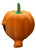 Grumpy Jack Pumpkin 3D Printed Halloween Mini Figurine Decor 2.25 Inch
