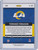 2025 Panini Revolution Blue Storm 213/549 #245 Terrance Ferguson RC - Rams