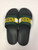 Green Bay Packers Men's Royal Raised Shower Sport Slide Flip Flop Sandals