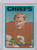 1972 Topps #61 Jan Stenerud Kansas City Chiefs EXMT