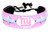 Official NFL Leather Football Bracelet Pink Cancer Color Choose Your Team